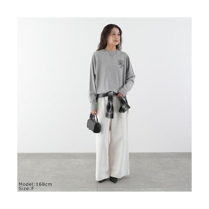 MICA&DEAL トレーナー 0126309089 MDL フロッキーロゴプリント （GRAY/グレー）｜詳細画像