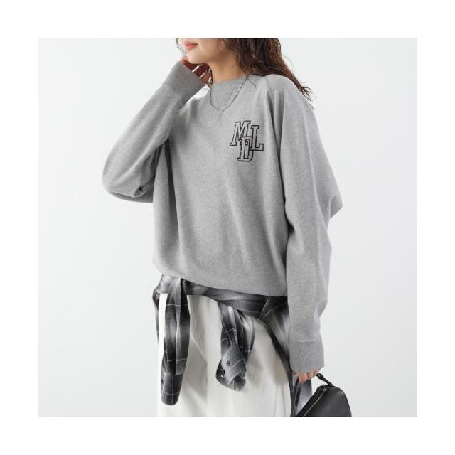 トレーナー 0126309089 MDL フロッキーロゴプリント （GRAY/グレー）