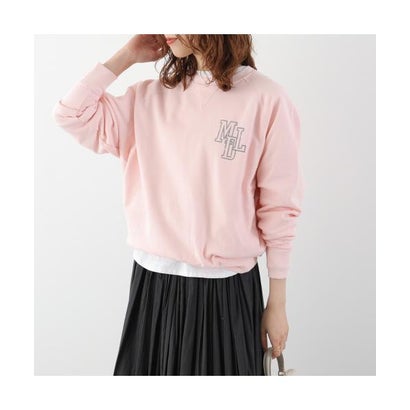 MICA&DEAL トレーナー 0126309089 MDL フロッキーロゴプリント （PINK/ピンク）｜詳細画像