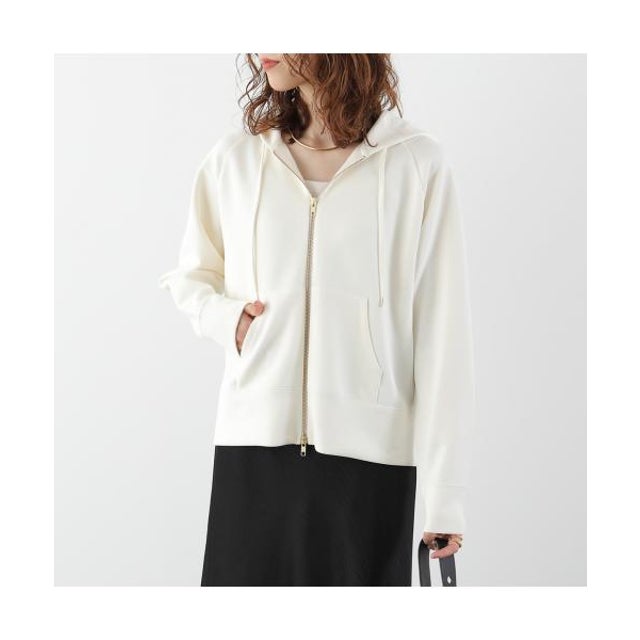 ダブルジップポンチパーカー 0126309102 （OFF-WHITE/オフホワイト）