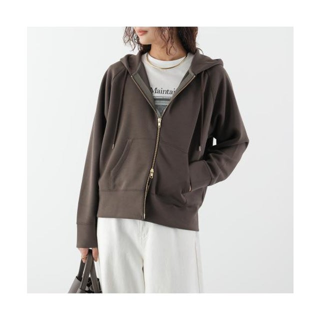 ダブルジップポンチパーカー 0126309102 （D/BROWN-ブラウン）