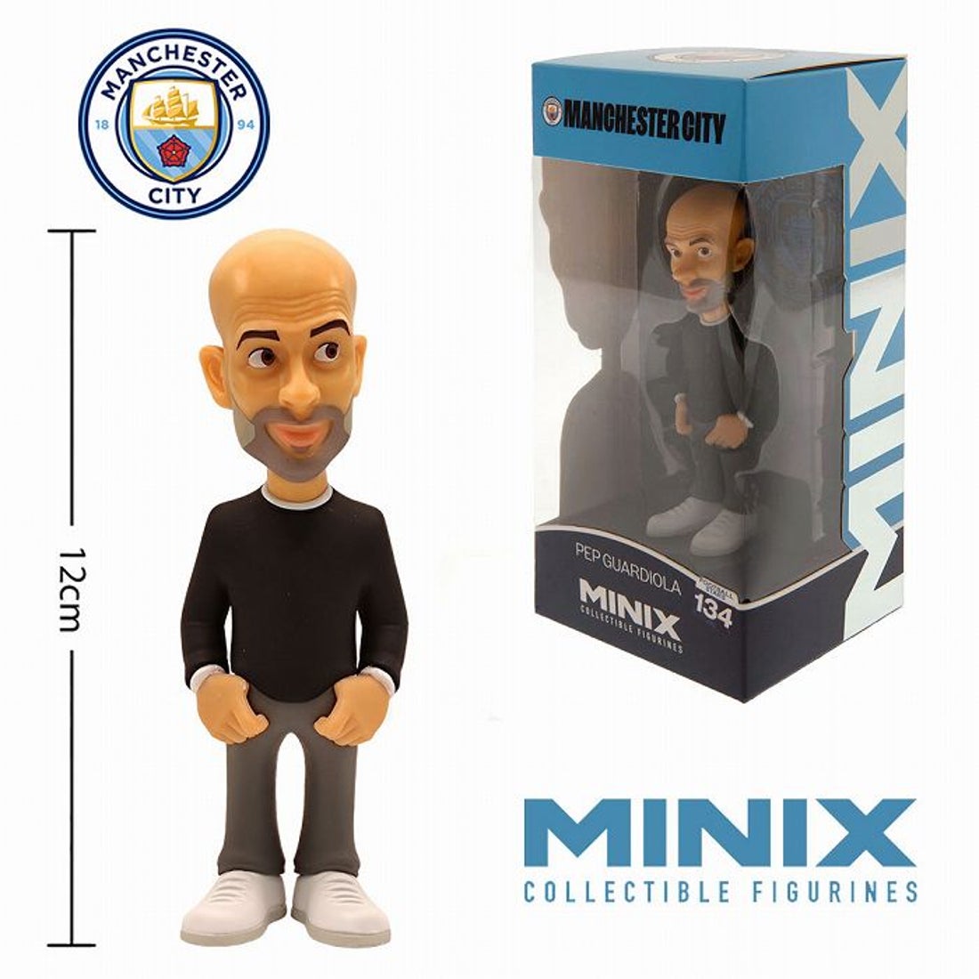 MINIX フィギュア マンチェスターシティ グアルディオラ監督 Man City