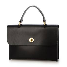 レザーハンドバッグ （Black）