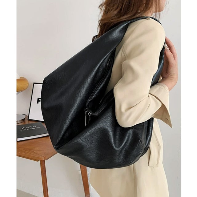 トートバッグ レディースショルダーバッグ （ブラック）
