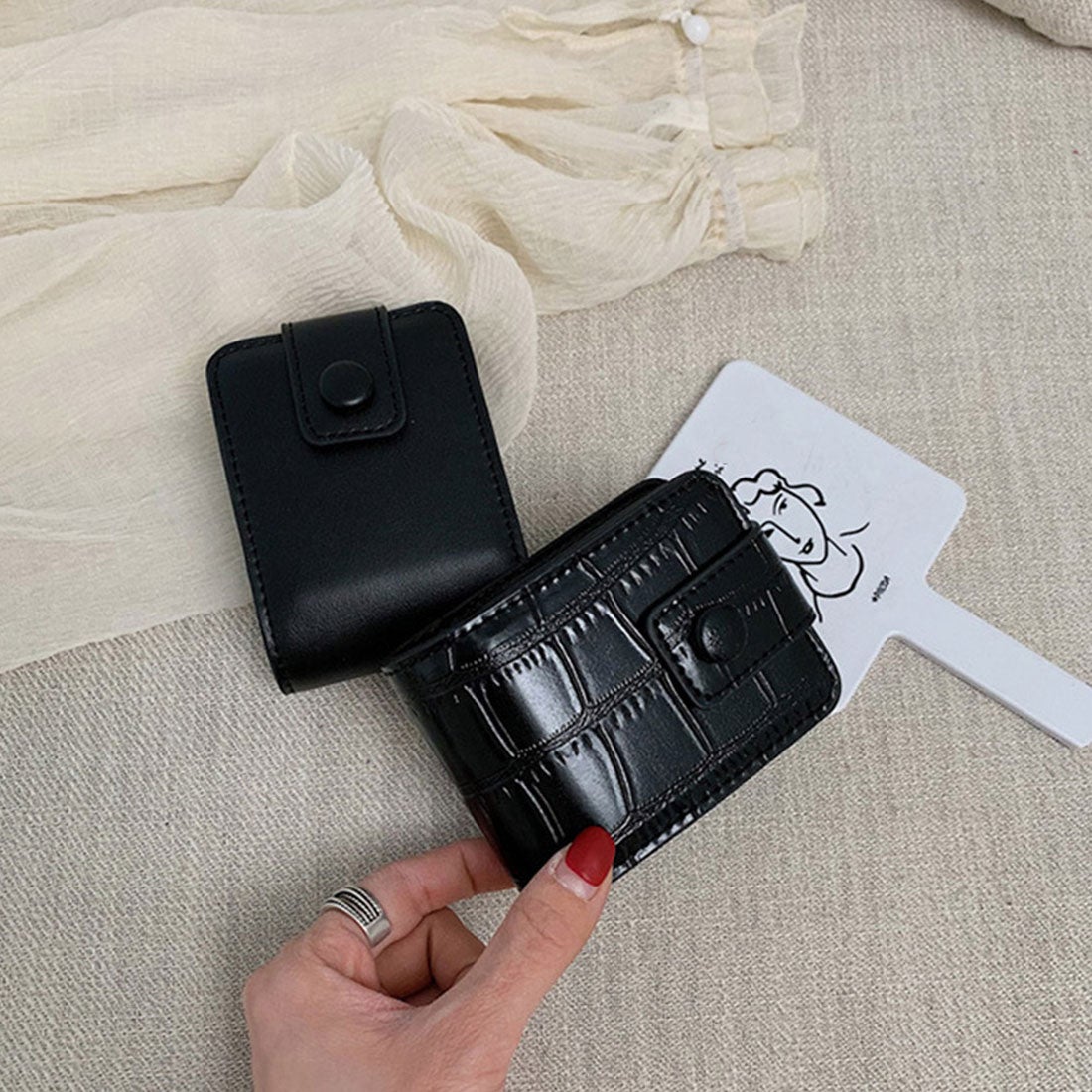 ミニミニストア miniministore リップケース 鏡付け リップ入れ 携帯