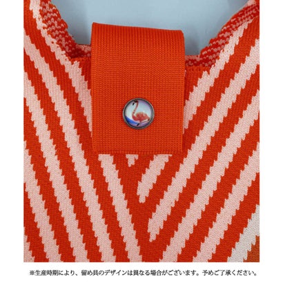 ストライプニットバッグ ミニバッグ｜詳細画像