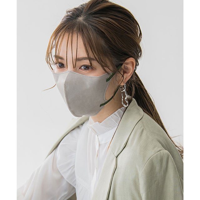 
                    3Dマスク 立体 血色マスク 20枚入り 【返品不可商品】 （ライトグレー）