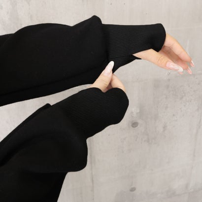 ミニミニストア miniministore ナポレオン風ジップブルゾンスタンドカラー （ブラック）｜詳細画像