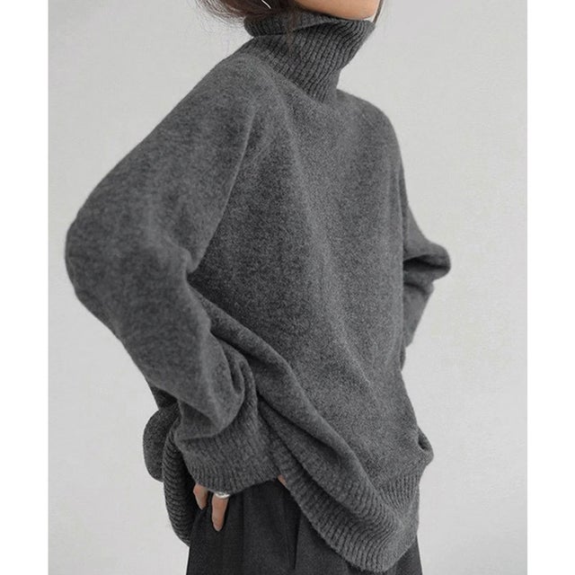 タートルネックニット レディース 秋冬服