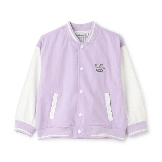 【裏メッシュ付き】スタジャン （ラベンダー）