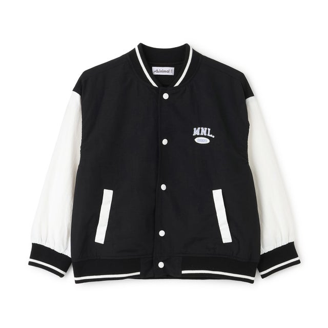 【裏メッシュ付き】スタジャン （黒）