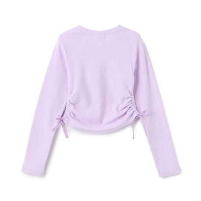 ミニマル minimal 【表起毛】あったかテレコドロストTシャツ （黒）｜詳細画像