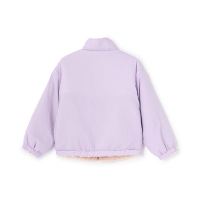 ミニマル minimal リバーシブルボアブルゾン （サックス）｜詳細画像