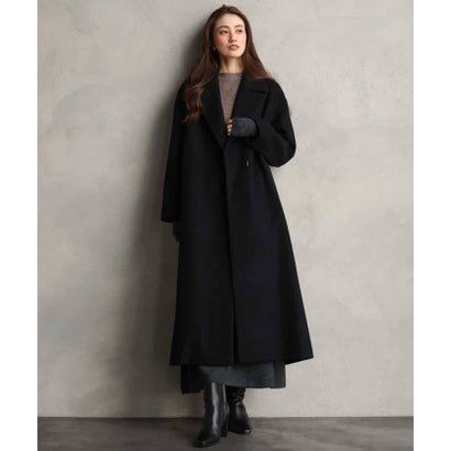 ミッシェルクラン MICHEL KLEIN ホールガーメント(R)バイカラーニットワンピース （ブラウン）｜詳細画像