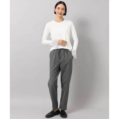 ミッシェルクラン MICHEL KLEIN 両面起毛テーパードパンツ （ネイビー）｜詳細画像