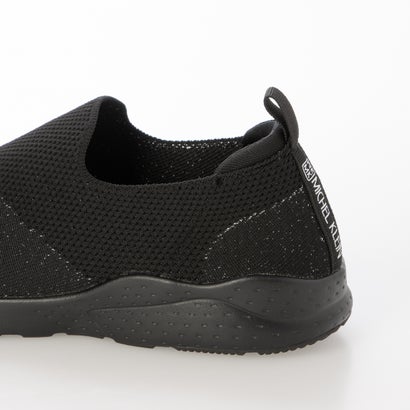ミッシェルクラン MICHEL KLEIN レディース スニーカー 靴  スリッポン 軽量  MK139 婦人 ニット （ALL BLACK）｜詳細画像