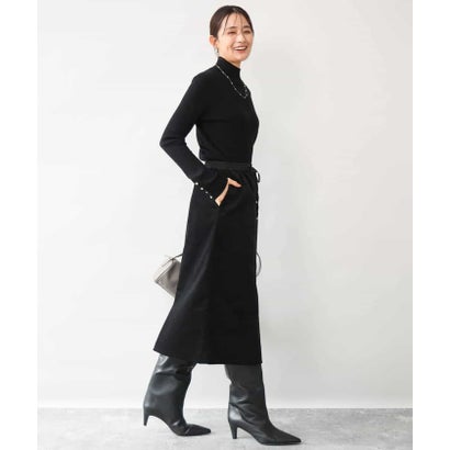 エムケー ミッシェルクラン MK MICHEL KLEIN [洗える]ドロスト コーデュロイスカート （ベージュ）｜詳細画像