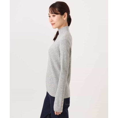 [ウール100/洗える]SUPER FINE WOOLベーシックタートルネックニット （レッド）｜詳細画像