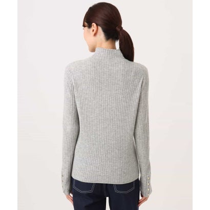 [ウール100/洗える]SUPER FINE WOOLベーシックタートルネックニット （レッド）｜詳細画像