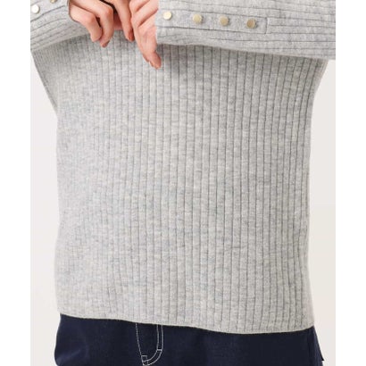 [ウール100/洗える]SUPER FINE WOOLベーシックタートルネックニット （レッド）｜詳細画像
