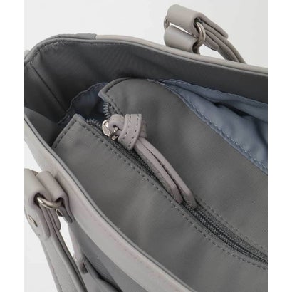 エムケーミッシェルクラン バッグ MK MICHEL KLEIN BAG [2WAY/撥水/A4収納可]サイドポケットパイピングバッグ （ベージュ×ピンク）｜詳細画像