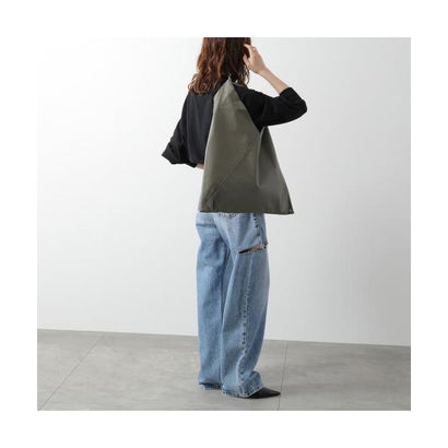 エムエムシックス メゾン マルジェラ MM6 Maison Margiela MM6 トートバッグ CLASSIC JAPANESE S54WD0039 P8396 （T9014/カーキ）｜詳細画像