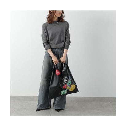 エムエムシックス メゾン マルジェラ MM6 Maison Margiela MM6 トートバッグ Japanese S54WD0039 P9087 ミディアム （T8013/ブラック）｜詳細画像