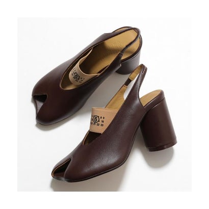 エムエムシックス メゾン マルジェラ MM6 Maison Margiela MM6  サンダル S59WP0213 P3628 （T2259/ブラウン）｜詳細画像