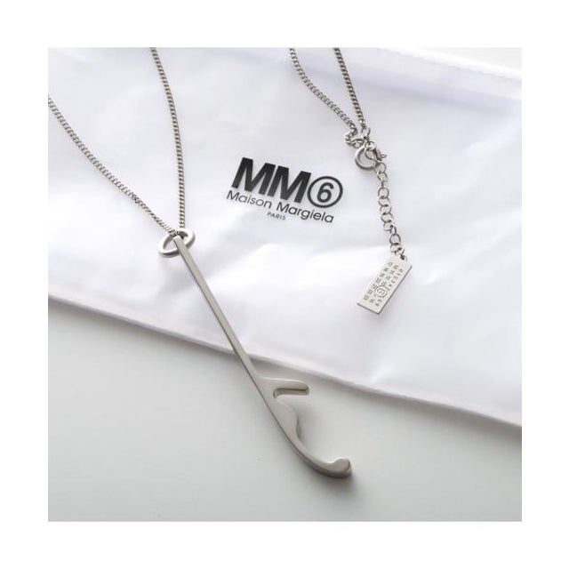 MM6 ネックレス SM6UU0102 P9207 アクセサリー （968/シルバー）
