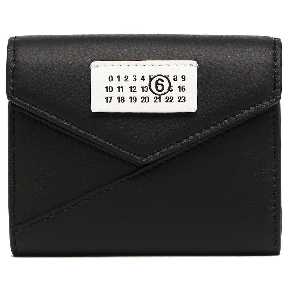 【新品未使用】MM6 メゾンマルジェラ 二つ折り財布 小銭入れ付き ブラック