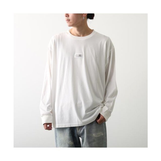 MM6 ロングスリーブTシャツ SH0NH0028 M20258 （101/ホワイト）