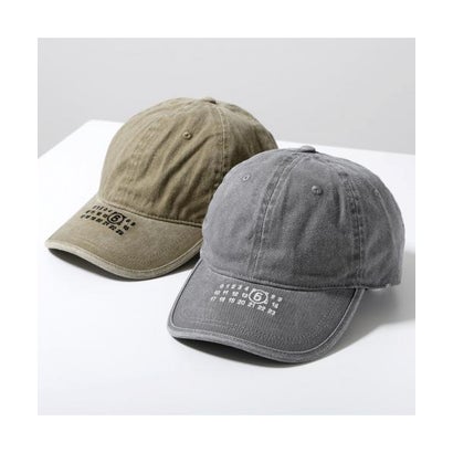 エムエムシックス メゾン マルジェラ MM6 Maison Margiela MM6 キャップ S52TC0070 M13318 コットン （858/グレー）｜詳細画像