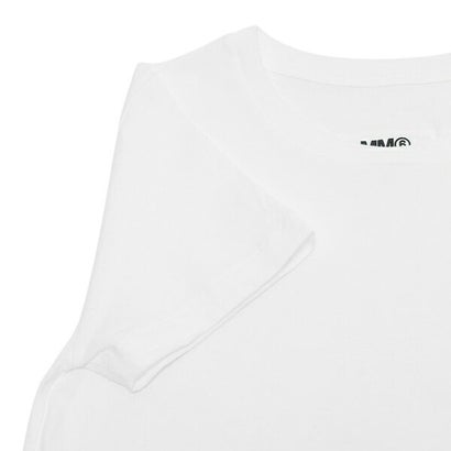 エムエムシックス メゾン マルジェラ MM6 Maison Margiela Tシャツ 半袖カットソー トップス ホワイト レディース MM6 Maison Margiela S52GC0280 S24405 100 （ホワイト）｜詳細画像