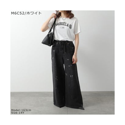 エムエムシックス メゾン マルジェラ MM6 Maison Margiela MM6 KIDS Tシャツ【1枚単品】M61162 MM04I （M6C52/ブラック）｜詳細画像