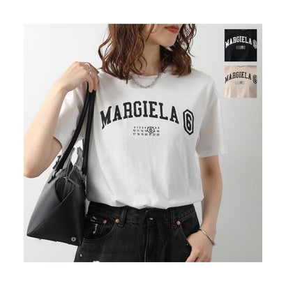 エムエムシックス メゾン マルジェラ MM6 Maison Margiela MM6 KIDS Tシャツ【1枚単品】M61162 MM04I （M6C52/ホワイト）｜詳細画像