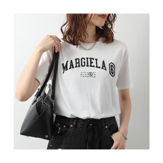 MM6 KIDS Tシャツ【1枚単品】M61162 MM04I （M6C52/ホワイト）