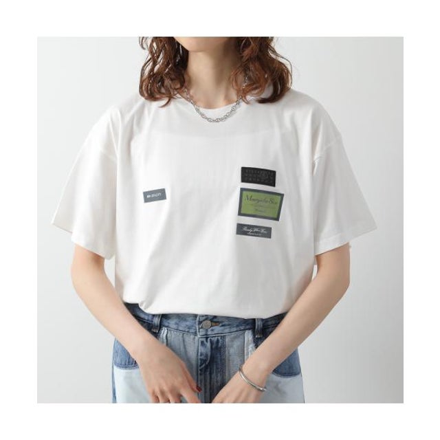 MM6 KIDS Tシャツ M61155 MM04I 半袖 カットソー （M6102/ホワイト）