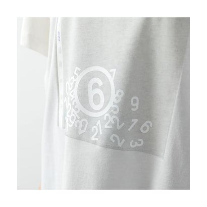 エムエムシックス メゾン マルジェラ MM6 Maison Margiela MM6 KIDS Tシャツ M61125 MM08G 半袖 （M6102/ホワイト）｜詳細画像