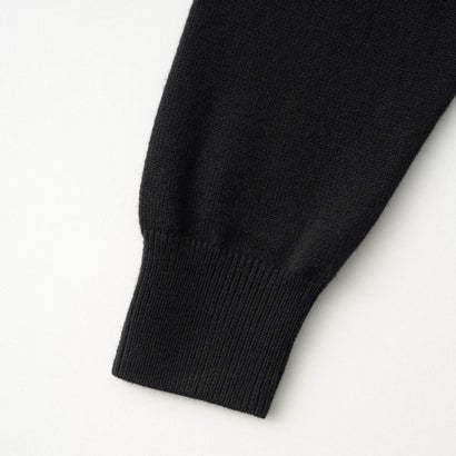 エムエムシックス メゾン マルジェラ MM6 Maison Margiela セーター キッズ WOOL-BLEND CREWNECK SWEATER M61025 MM06Q （ブラック(M6900)）｜詳細画像