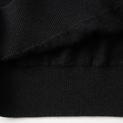 エムエムシックス メゾン マルジェラ MM6 Maison Margiela セーター キッズ WOOL-BLEND CREWNECK SWEATER M61025 MM06Q （ブラック(M6900)）｜詳細画像