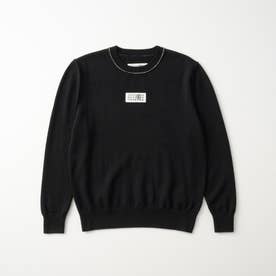セーター キッズ WOOL-BLEND CREWNECK SWEATER M61025 MM06Q （ブラック(M6900)）