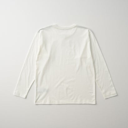 エムエムシックス メゾン マルジェラ MM6 Maison Margiela Tシャツ キッズ LONG-SLEEVE T-SHIRT WITH LOGO M61164 MM04I （ナチュラルホワイト(M6102)）｜詳細画像