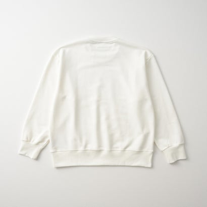 エムエムシックス メゾン マルジェラ MM6 Maison Margiela スウェット キッズ CREWNECK SWEATSHIRT WITH LOGO M61116 MM02X （ナチュラルホワイト(M6102)）｜詳細画像