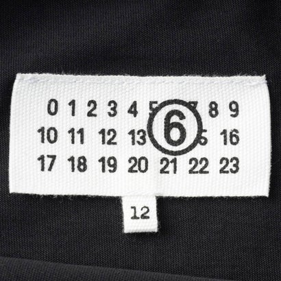 エムエムシックス メゾン マルジェラ MM6 Maison Margiela Tシャツ キッズ CREW-NECK T-SHIRT WITH LOGO M61163 MM04I （ブラック(M6900)）｜詳細画像
