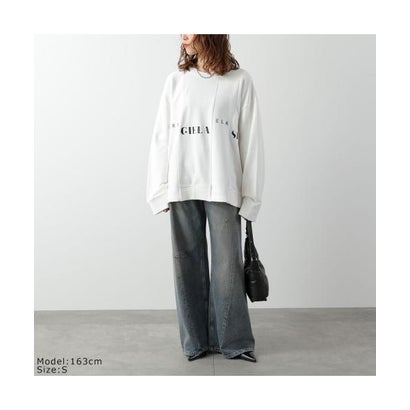 エムエムシックス メゾン マルジェラ MM6 Maison Margiela MM6 トレーナー S52GU0192 S25537 （101/ホワイト）｜詳細画像