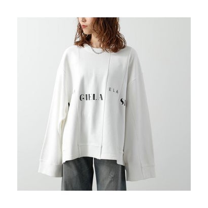 エムエムシックス メゾン マルジェラ MM6 Maison Margiela MM6 トレーナー S52GU0192 S25537 （101/ホワイト）｜詳細画像