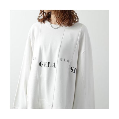エムエムシックス メゾン マルジェラ MM6 Maison Margiela MM6 トレーナー S52GU0192 S25537 （101/ホワイト）｜詳細画像