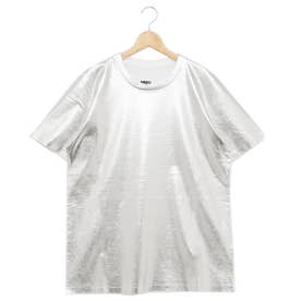メゾンマルジェラ Tシャツ シルバー ホワイト レディース S52GC0282 S23588 972 （SILVER WHITE）