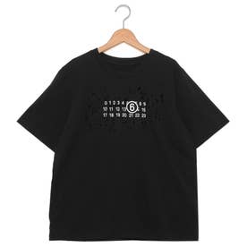メゾンマルジェラ Tシャツ 半袖カットソー トップス ブラック レディース S62GD0152 S23588 900 （BLACK）