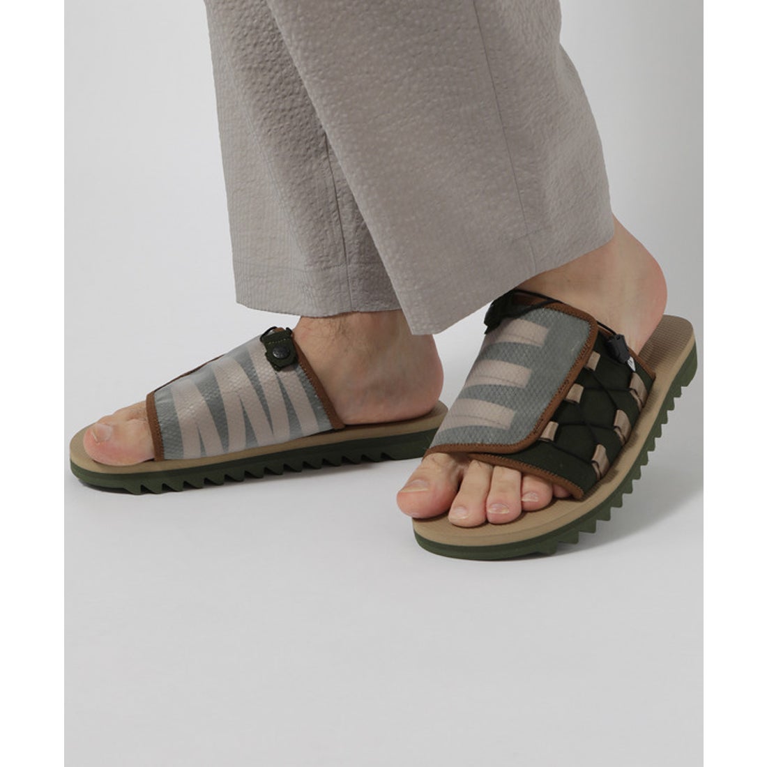 フューズ FUSE 【SUICOKE（スイコック）】シャークソールサンダル 